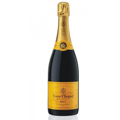 [1] CHAMPAGNE VEUVE CLICQUOT BRUT SIN ESTUCHE 750 ML